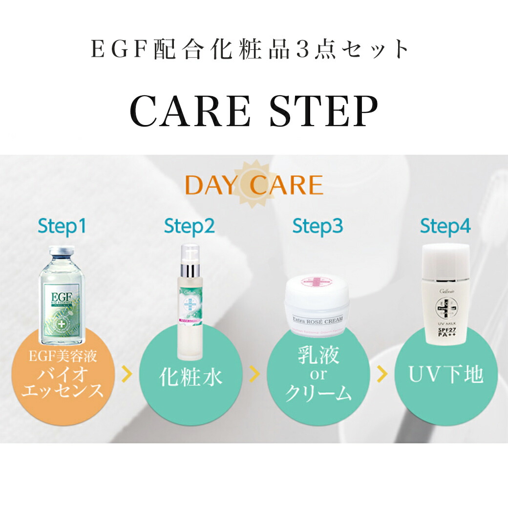 楽天市場】『EGFエイジングケア3点セット』 美容液 化粧水 保湿