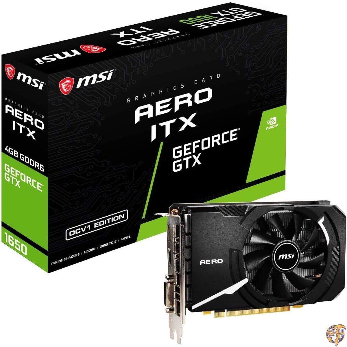 楽天市場】MSI GeForce GTX 1650 D6 VENTUS XS OCV1 グラフィックス