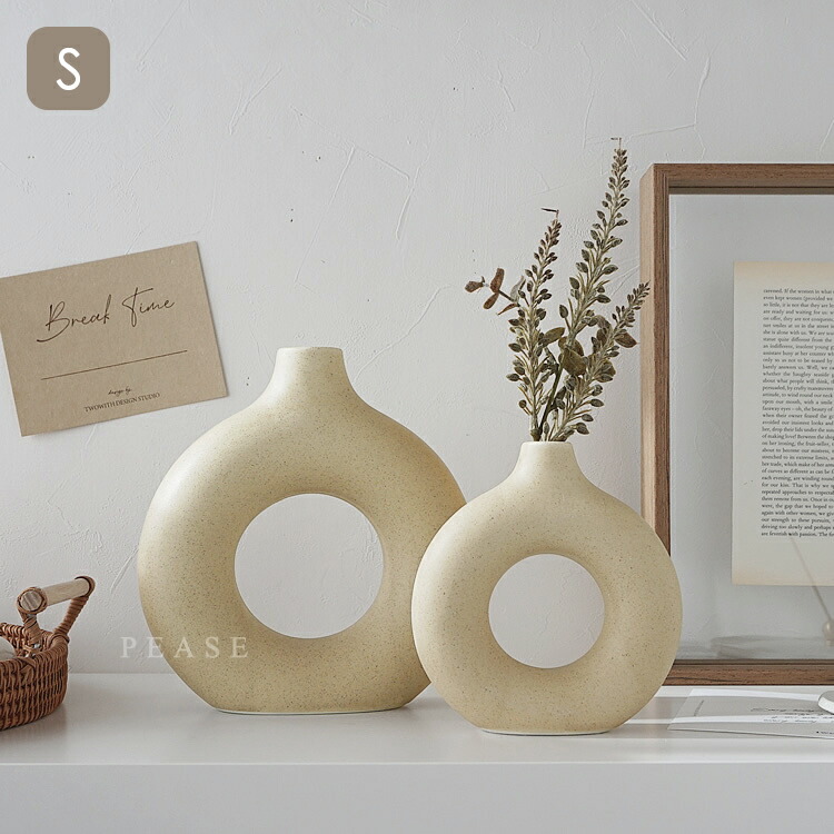 楽天市場】【最強配送】フラワーベース 花瓶 Sサイズ ラミック