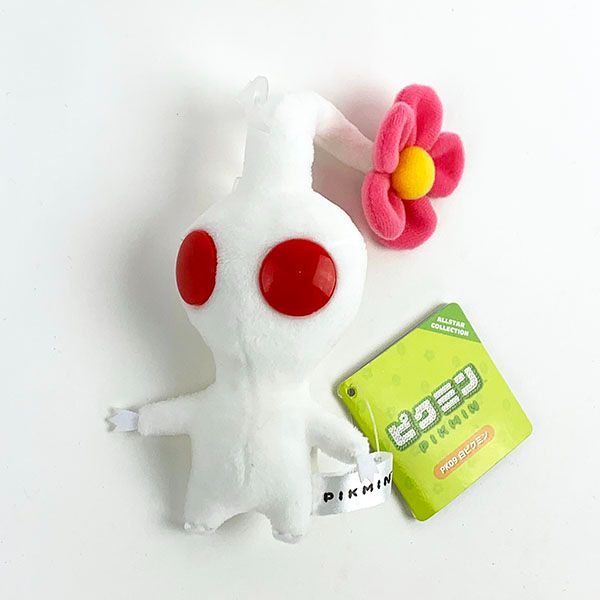ピクミン 白ピクミン ヌイグルミ マスコット インテリア キッズ