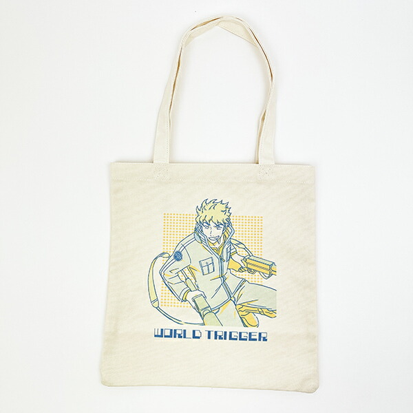 ワールドトリガー 諏訪洸太郎 トートバッグ (グリーン) Mixing Colors