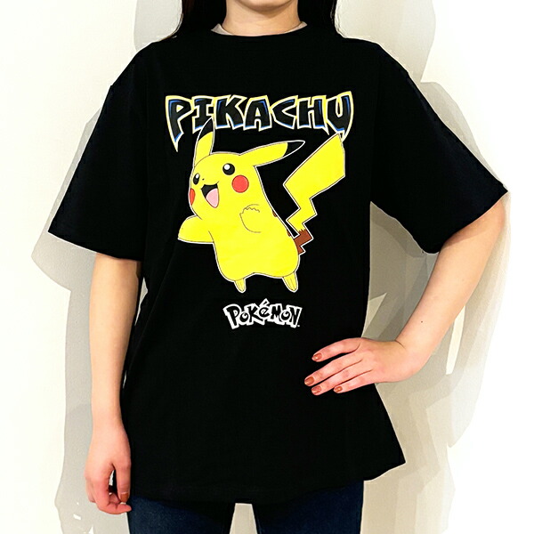 ポケットモンスター ピカチュウ ブラック Tシャツ 3Lサイズ アパレル