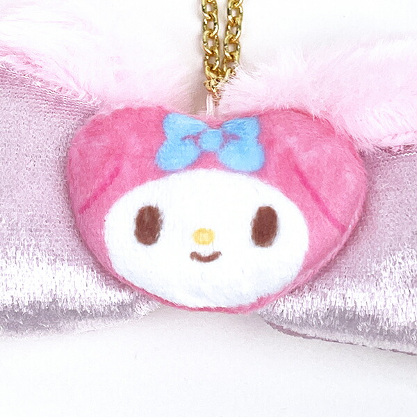 サンリオ ふわみみリボン バッグチャーム マイメロディ キーホルダー