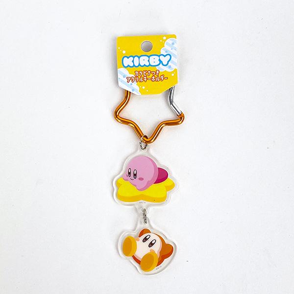 星のカービィ ワープスター カラビナ付きアクリルキーホルダー