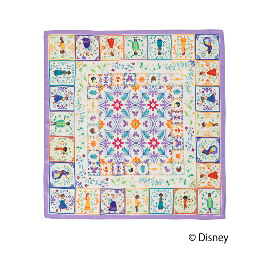 Disney 『 ミラベルと魔法だらけの家 』 デザイン スカーフ - Plus Anq