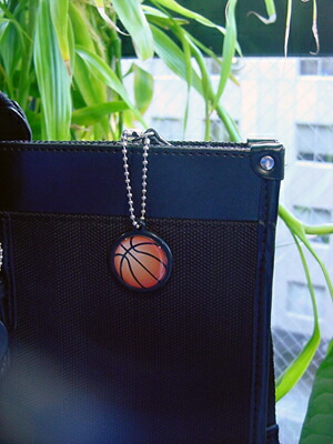 楽天市場】ボールストラップ バスケットボール ボールチェーン[鍵