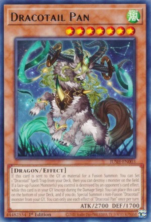 楽天市場】遊戯王 JUSH-EN001 星辰槍手ルキアス Dracotail Lukias