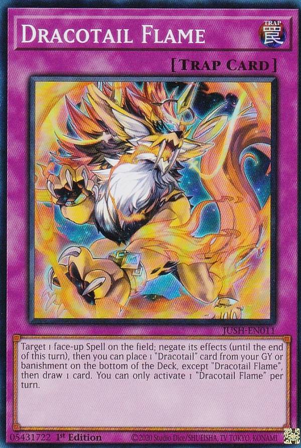 楽天市場】遊戯王 JUSH-EN001 星辰槍手ルキアス Dracotail Lukias