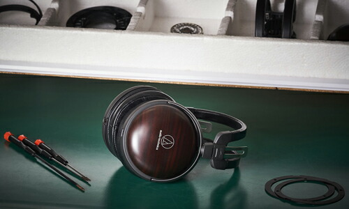 楽天市場】ダイナミックヘッドホン ウッドモデル 黒檀 ハイレゾ対応