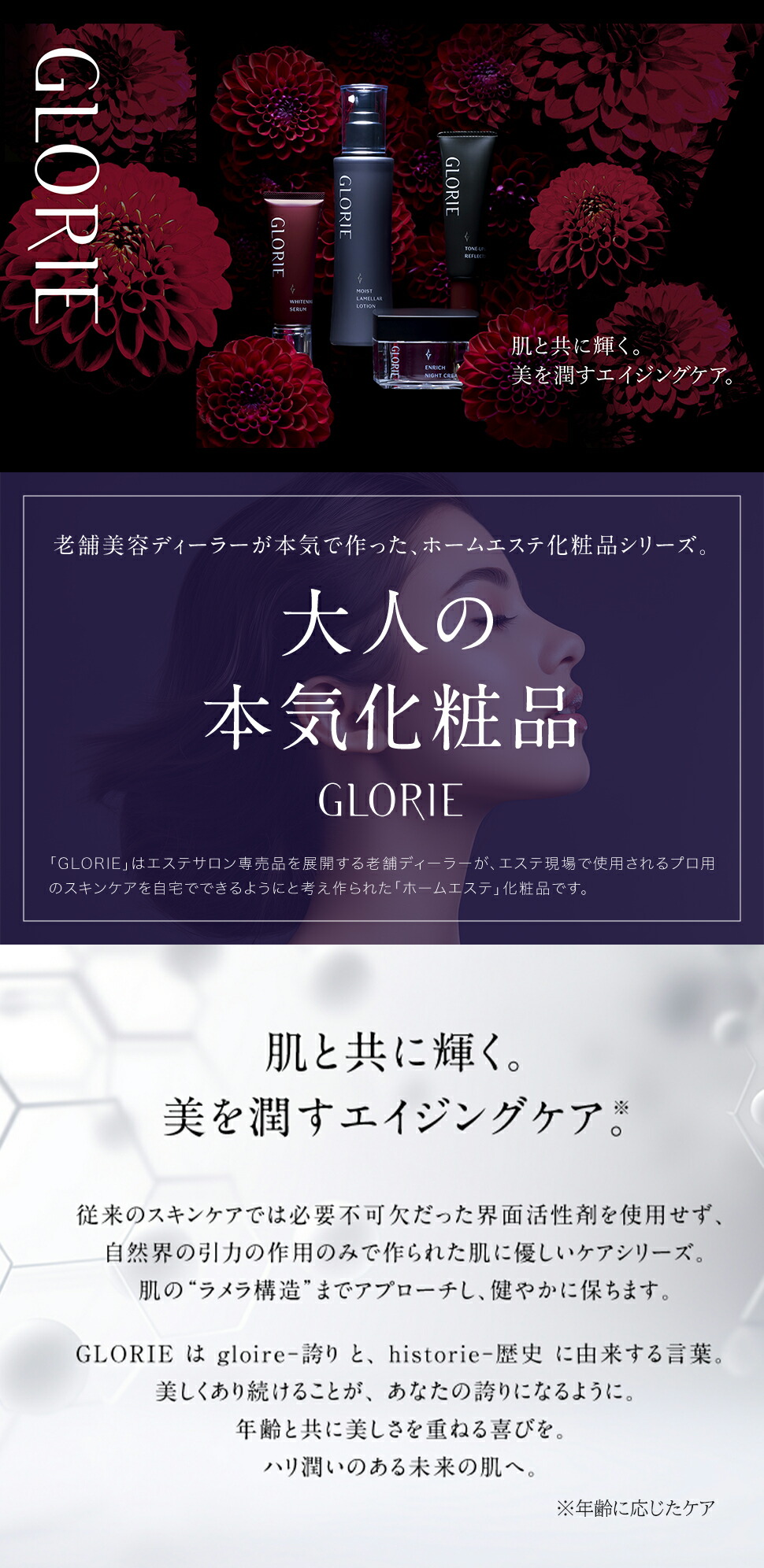 楽天市場】【正規販売店】 GLORIE グロリエ 保湿クリーム エンリッチ