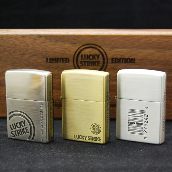 楽天市場】10%OFF配布中◇ LUCKY STRIKE 木箱入り 3点セット Original