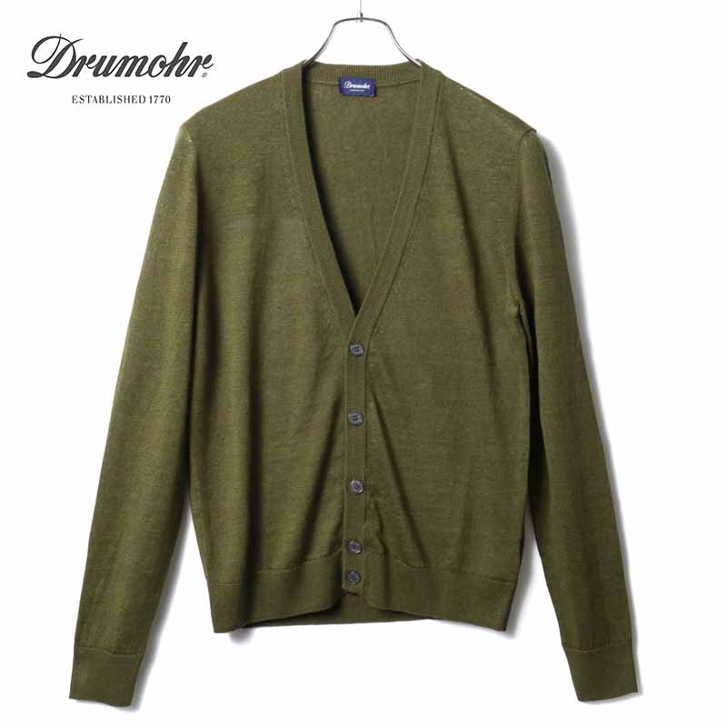 楽天市場】Drumohr / ドルモア｜リネンコットンハイゲージVネック