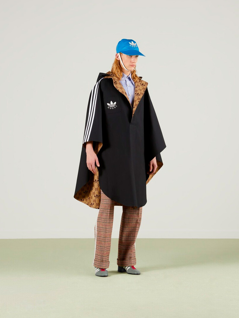 adidas GUCCI x adidas Reversible Cape Coat Poncho 2023 Special