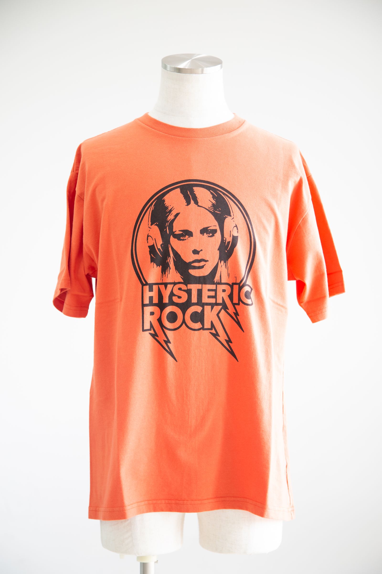 HYSTERIC GLAMOUR - HYSTERIC ROCK Tシャツ / オレンジ | Tempt