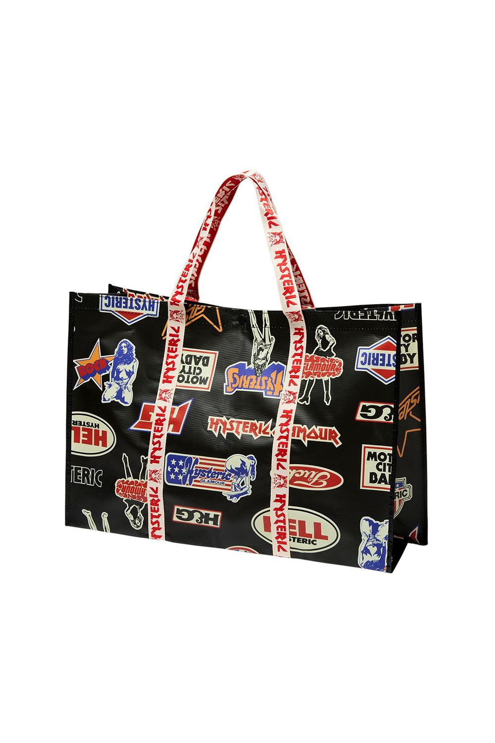 HYSTERIC GLAMOUR - ROCK CITY柄 ビッグトートバッグ | Tempt