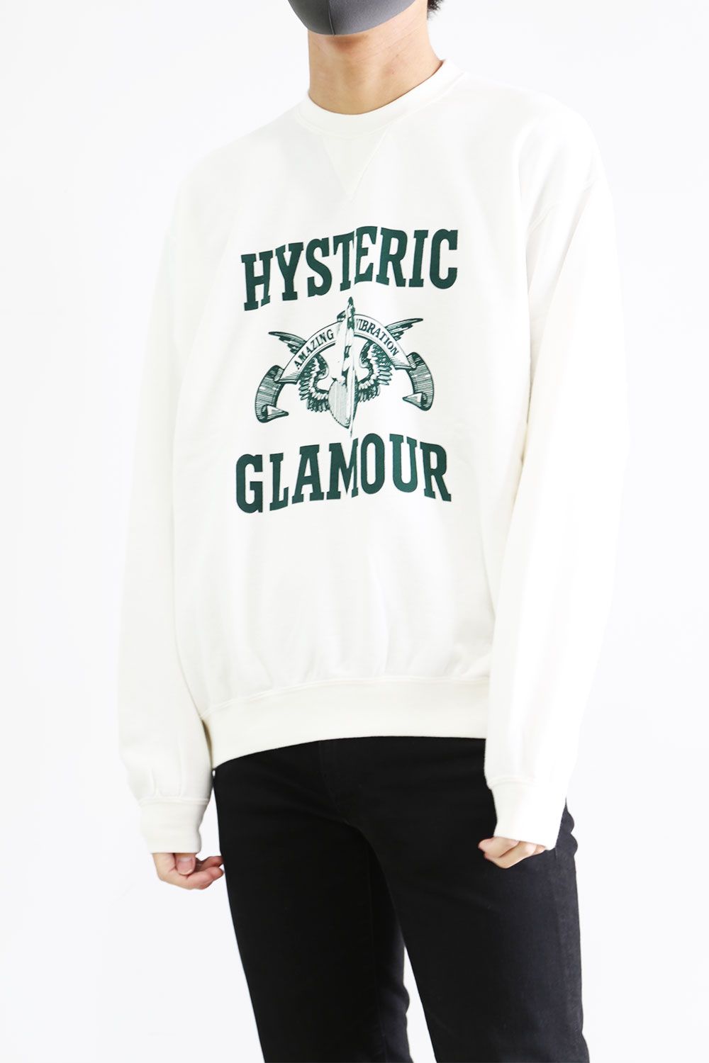 HYSTERIC GLAMOUR - AMAZING VIBRATION スウェット / トップグレー | Tempt