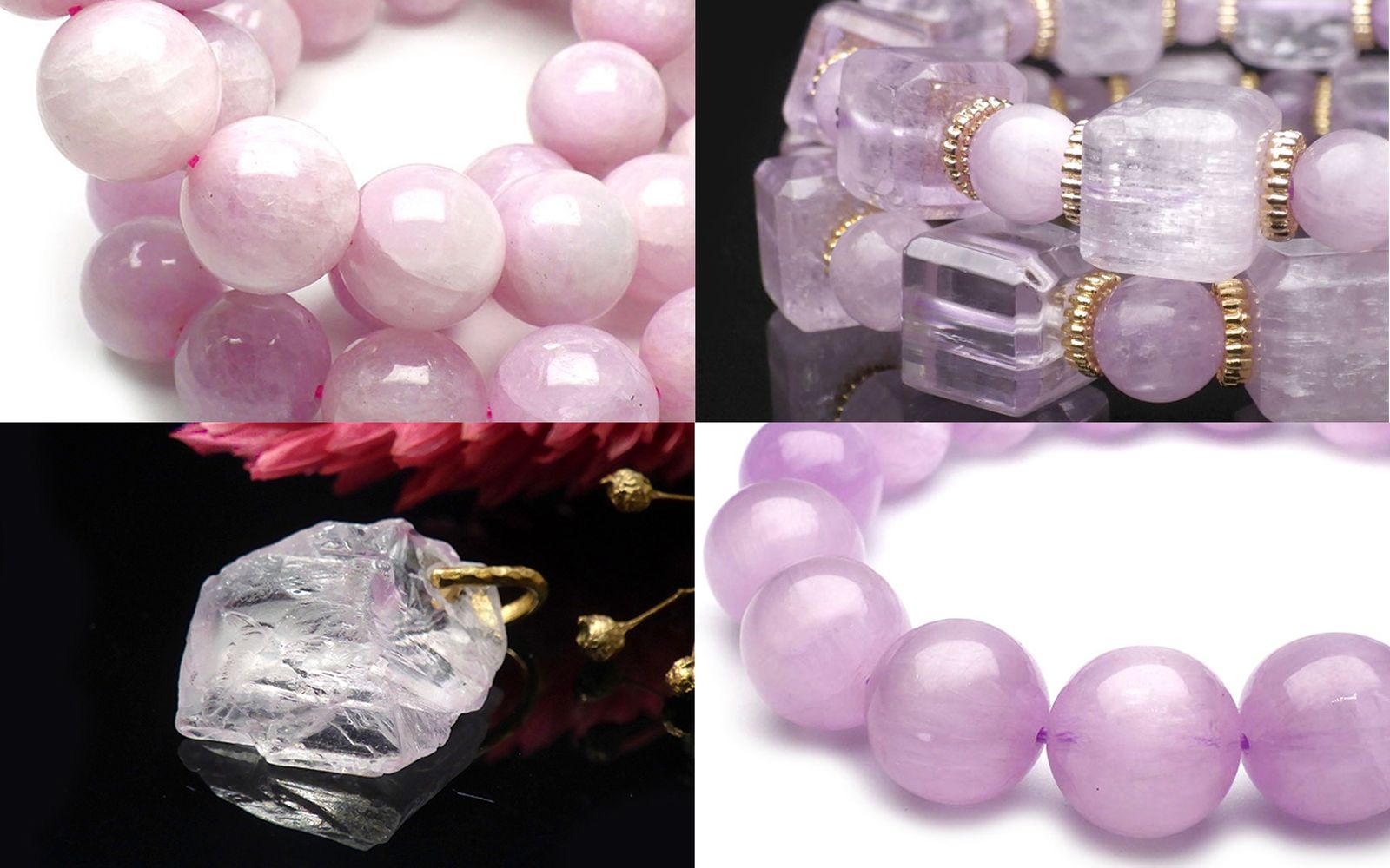 淡く儚いピンク色【クンツァイト】｜色の秘密と魅力、物語まで | TOP