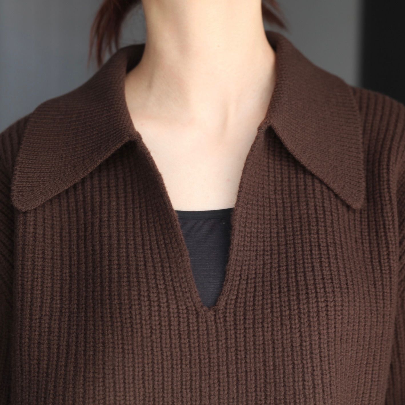 YOKE - 【残り一点】Rib Skipper Sweater | ACRMTSM ONLINE STORE