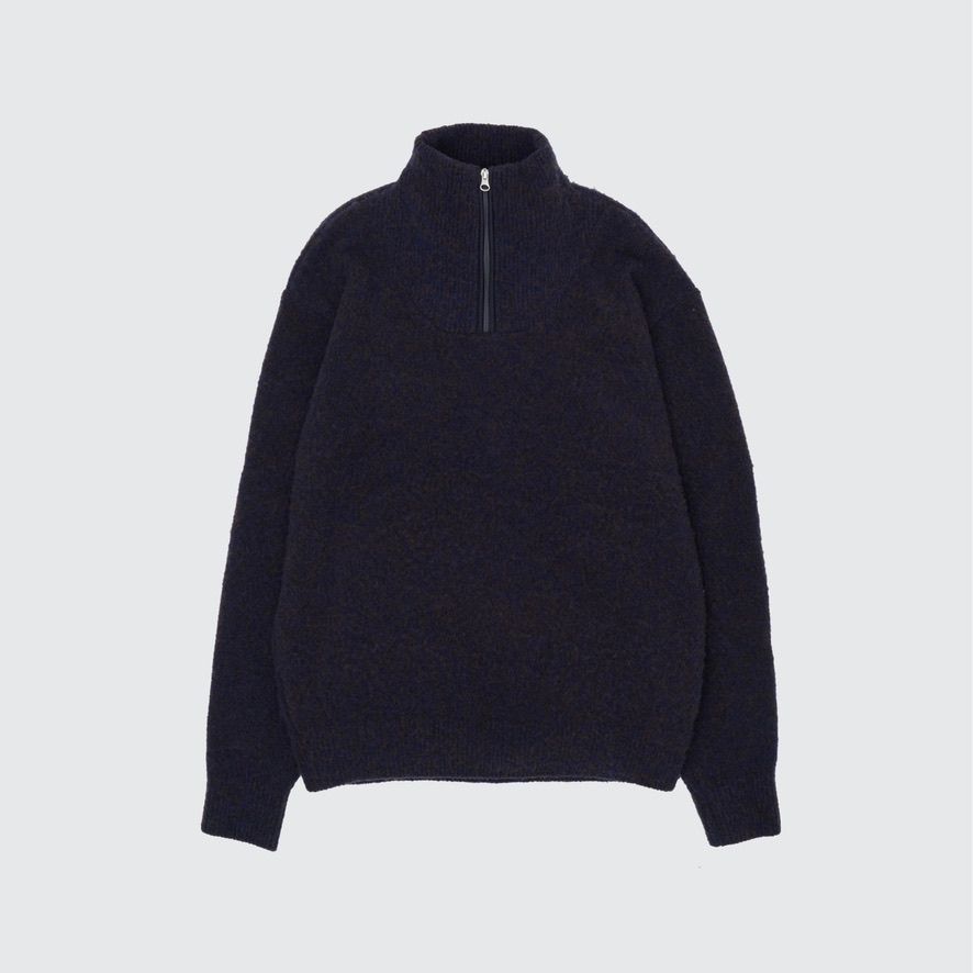 YOKE - 【残り一点】Boucle Half Zip Pullover | ACRMTSM ONLINE STORE