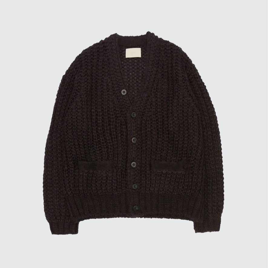 YOKE - 【残り一点】Mohair Silk Big Rib Cardigan | ACRMTSM ONLINE STORE