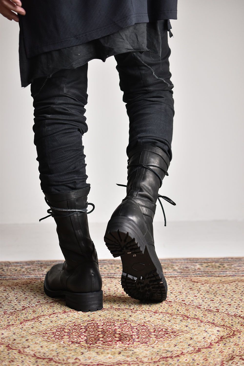 ISAMU KATAYAMA BACKLASH - Double Shoulder Combat Boots