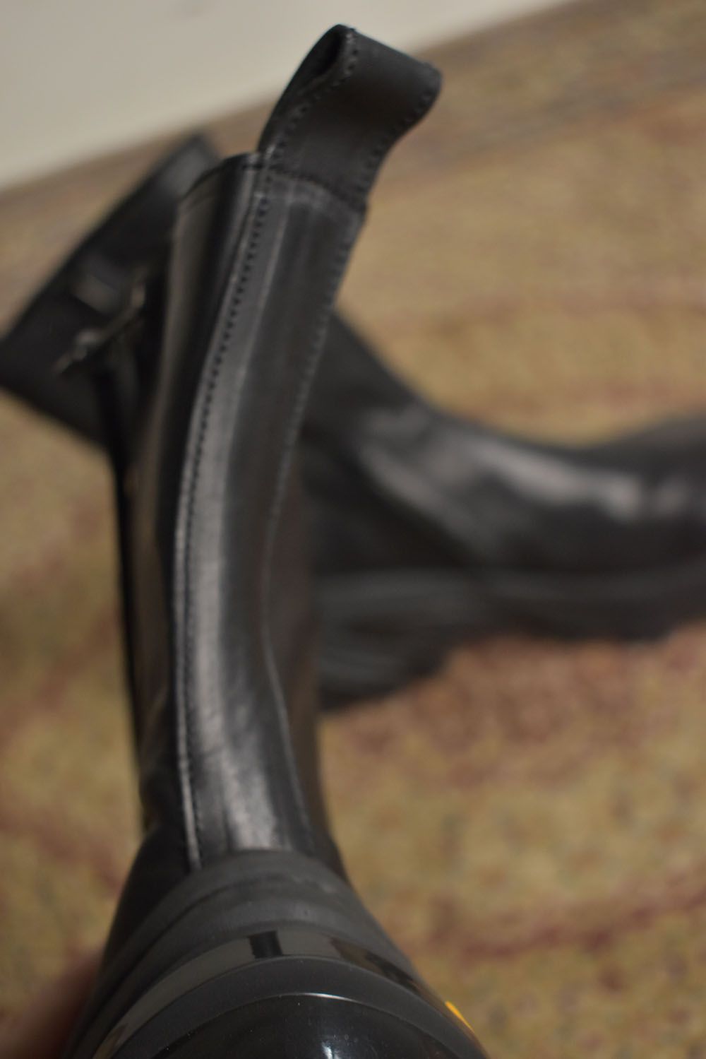 prasthana - Over Lock Side Zip Boots_Maryam Horse Front 