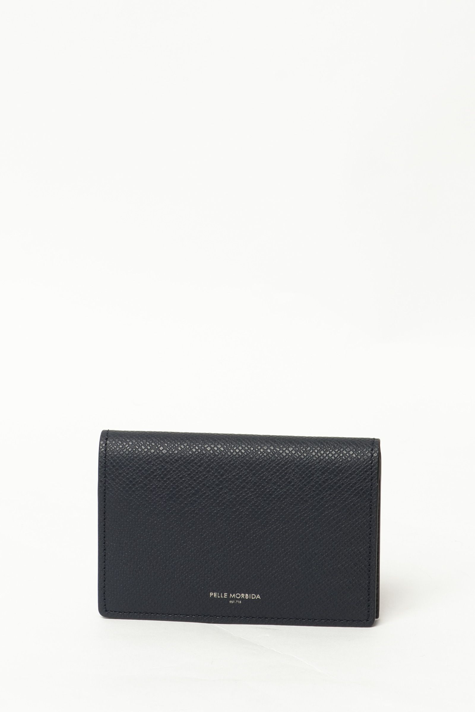 PELLE MORBIDA - Barca バルカ クロム鞣し 型押しレザー 名刺入れ