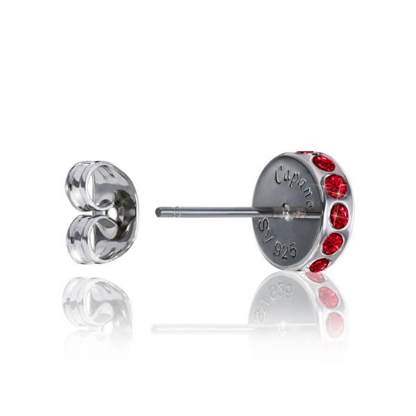 Capana - CP019-RED ワンポイントピアス/RED | BRYAN