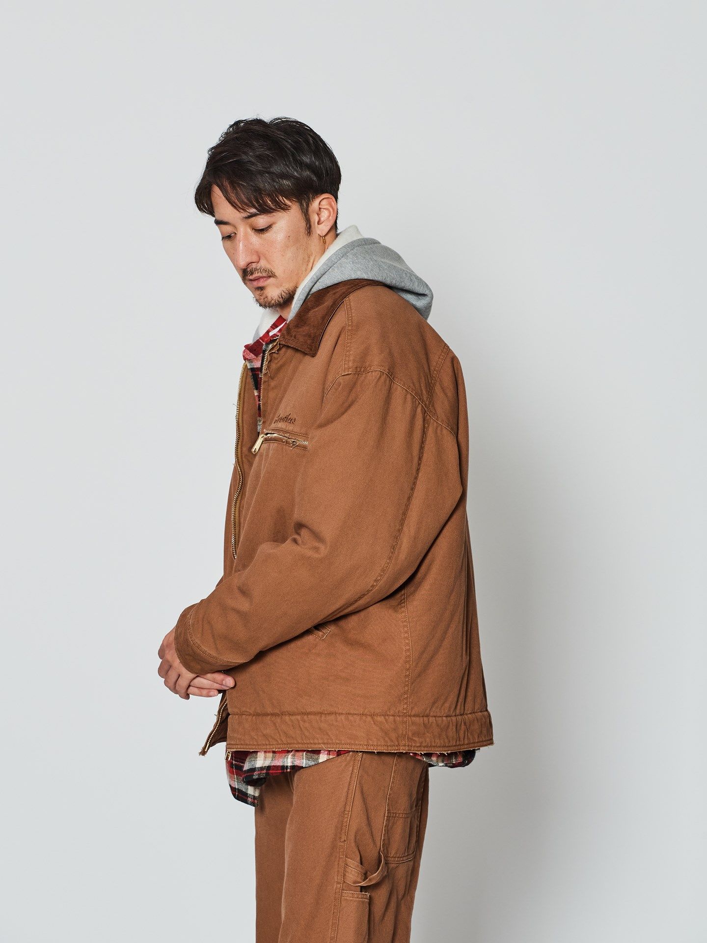 ACANTHUS - 【予約】 Work Jacket / ワークジャケット / ブラウン