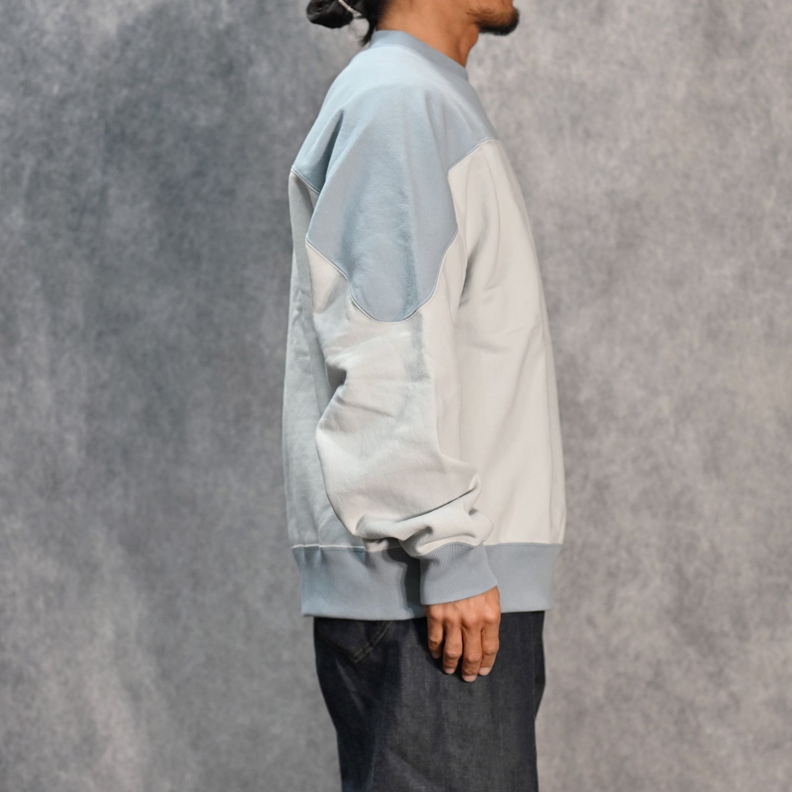 N.HOOLYWOOD - × Champion CREWNECK SWEAT （L.GRAY） / チャンピオン