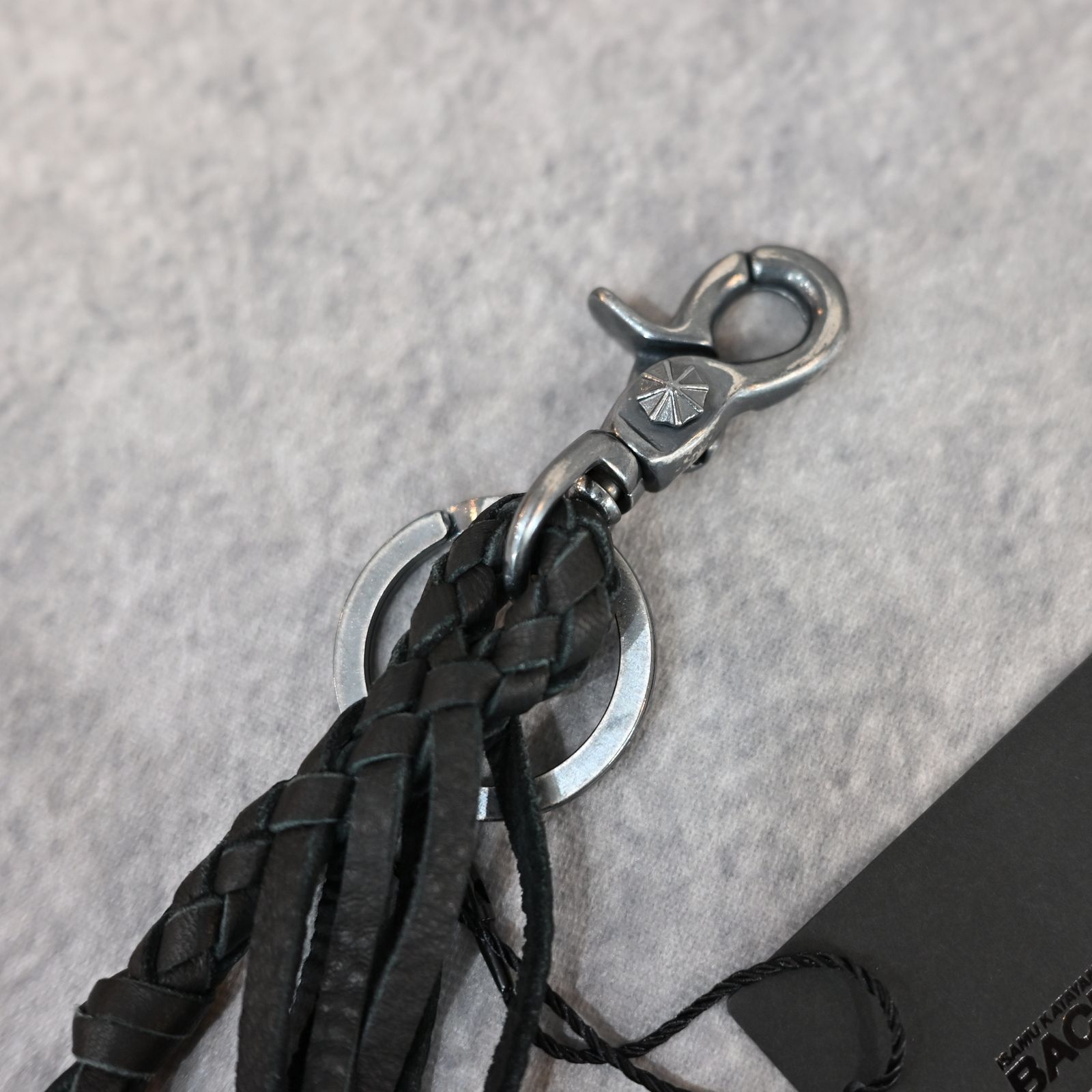 ISAMU KATAYAMA BACKLASH - ディアスキン メッシュ キーホルダー