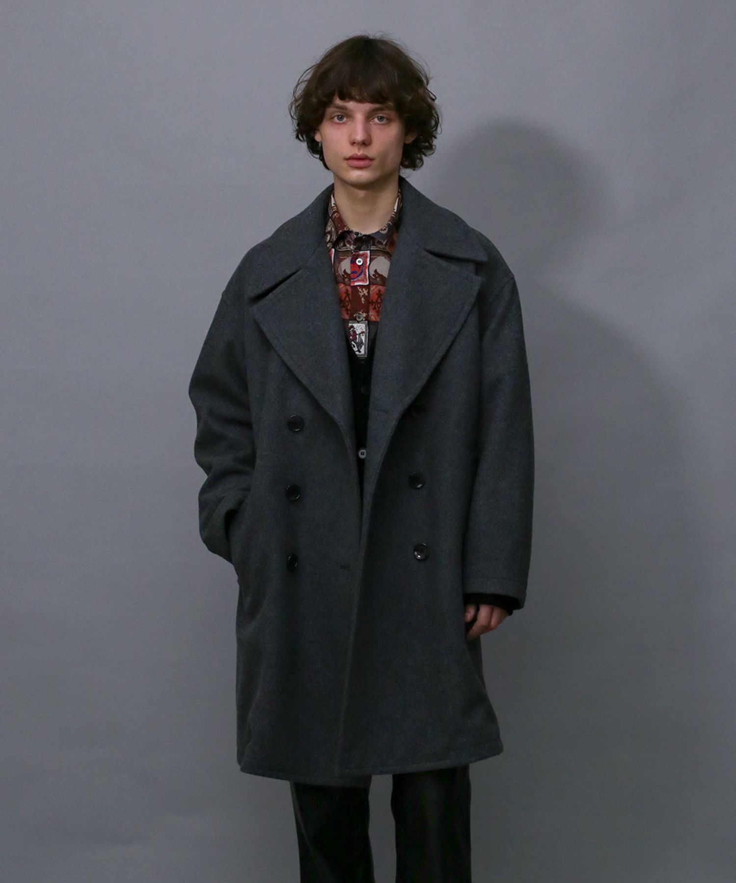 Iroquois - MELTON OVERSIZE P-COAT / メルトン オーバーサイズ コート