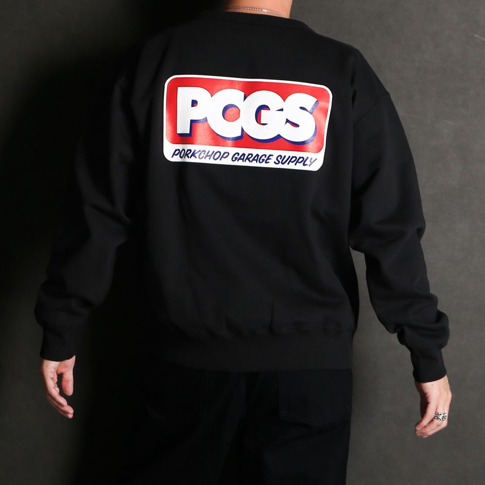PORKCHOP - PCGS SQUARE SWEAT - BLACK / スウェット | chemical
