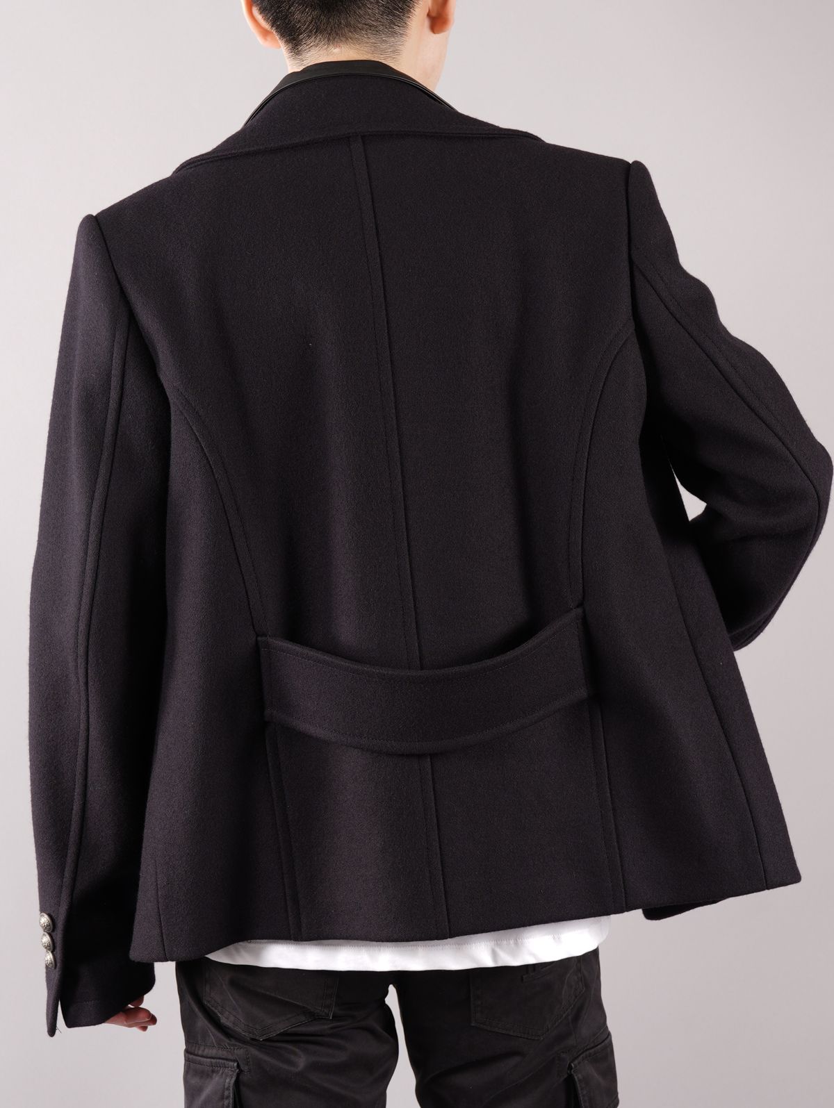 BALMAIN - BH2 DOUBLE COLLAR PEA JACKET / ダブルカラー Pコート