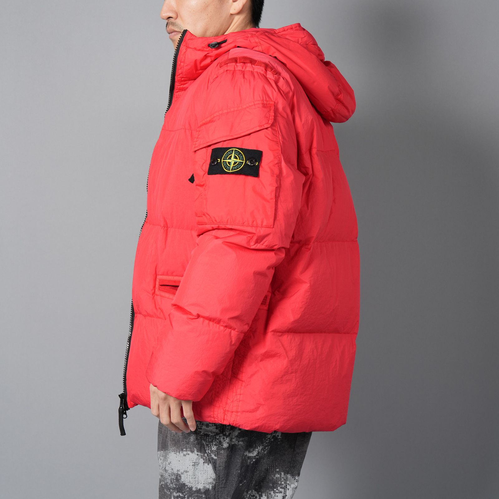 STONE ISLAND - 【残りわずか】 GARMENT DYED CRINKLE REPS R-NY