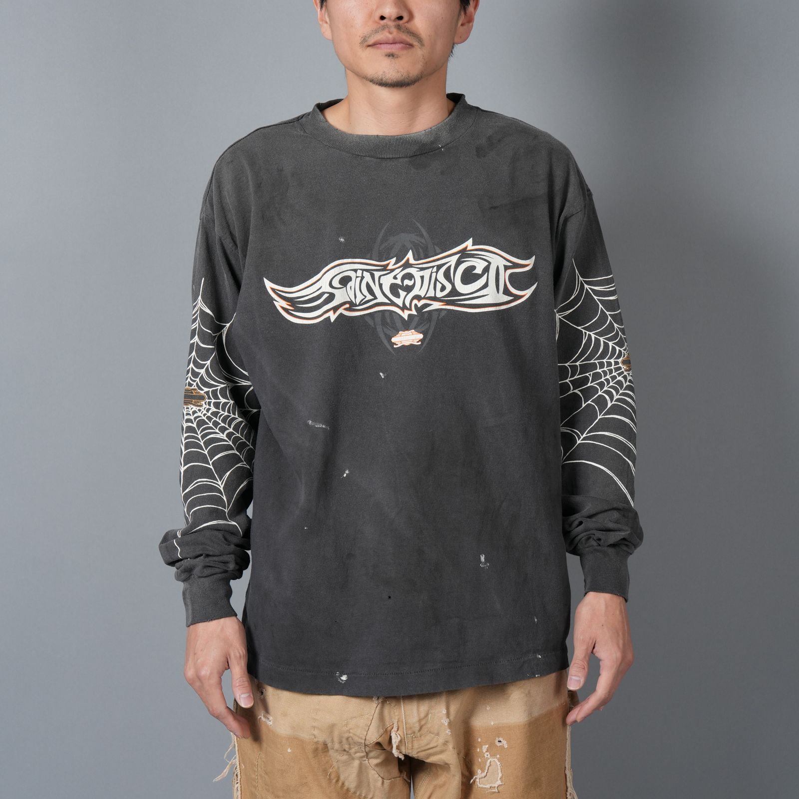 SAINT M×××××× - 【ラスト1点】【コラボ】SM-HR8-0000-C41 / LS TEE