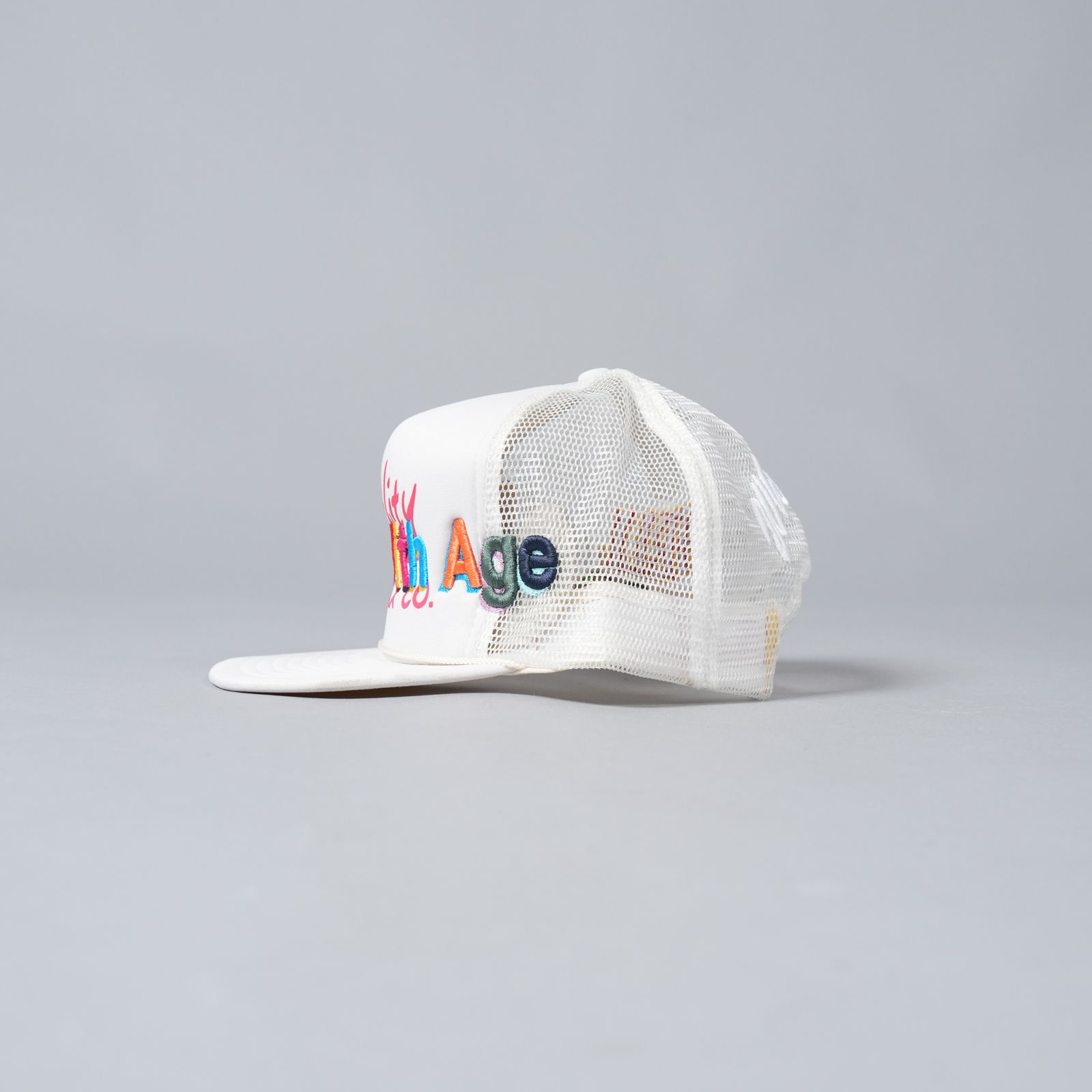 Better With Age - WTH is BWA Hat / メッシュキャップ (ホワイト