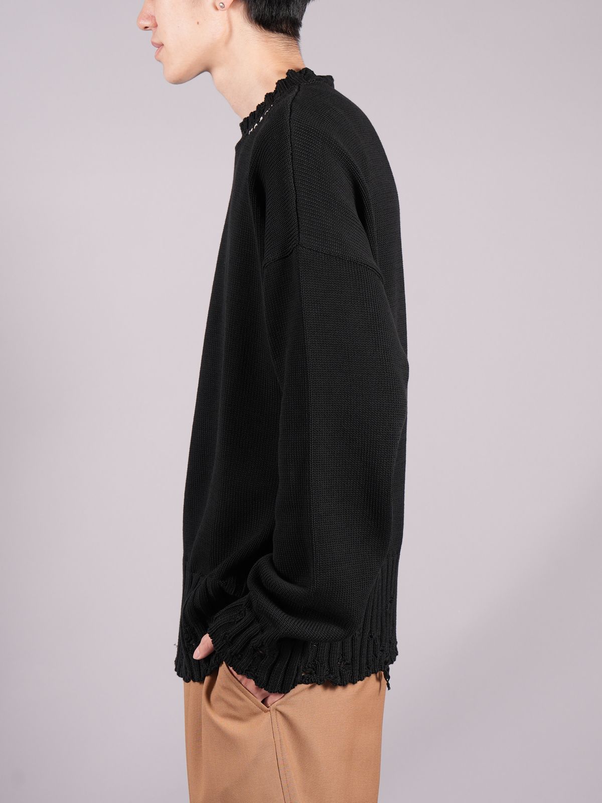 MARNI - ラスト1点 / ニットセーター (ブラック) | Confidence