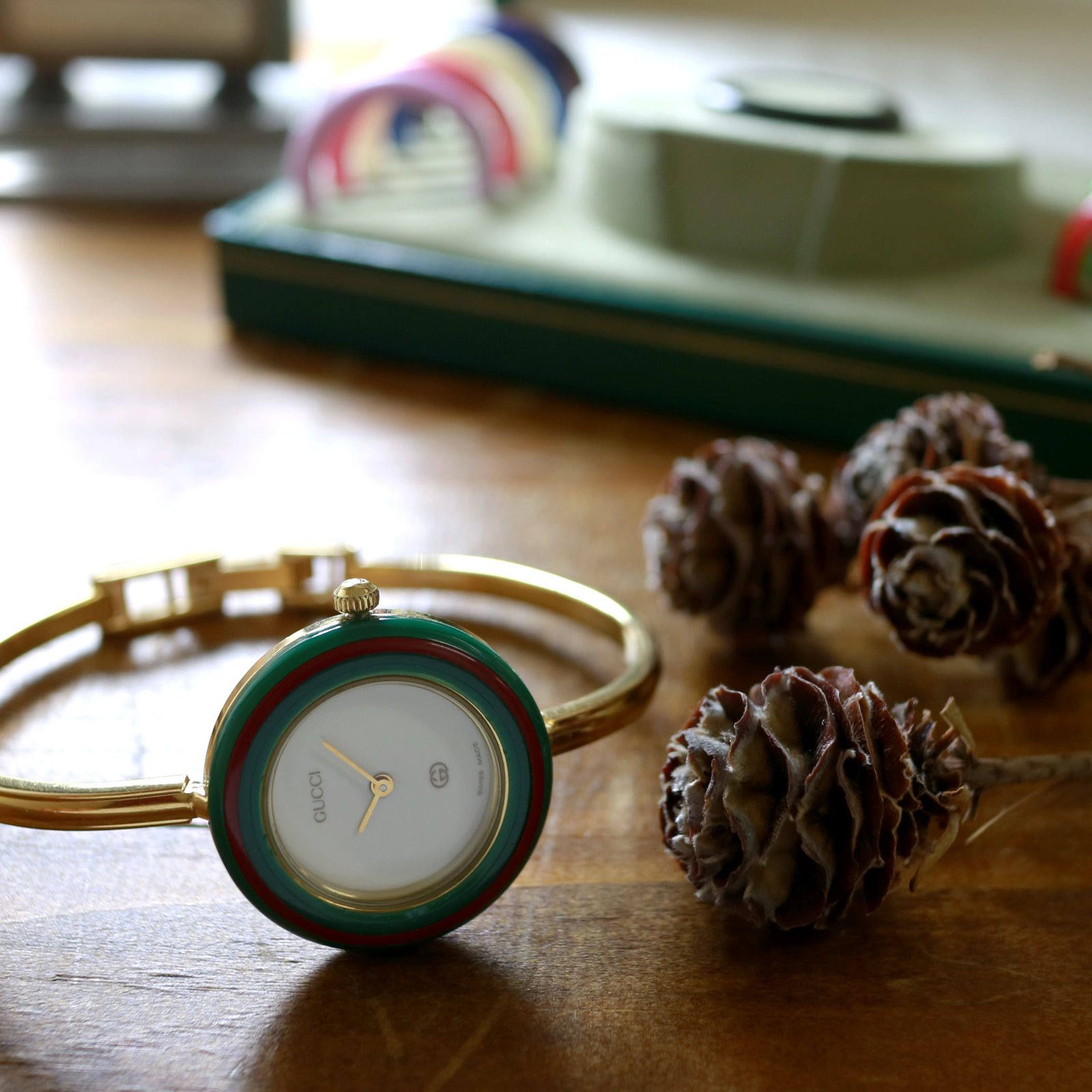 チェンジベゼル」VINTAGE WATCH 【GUCCI】 1980~90's メンズ | corne