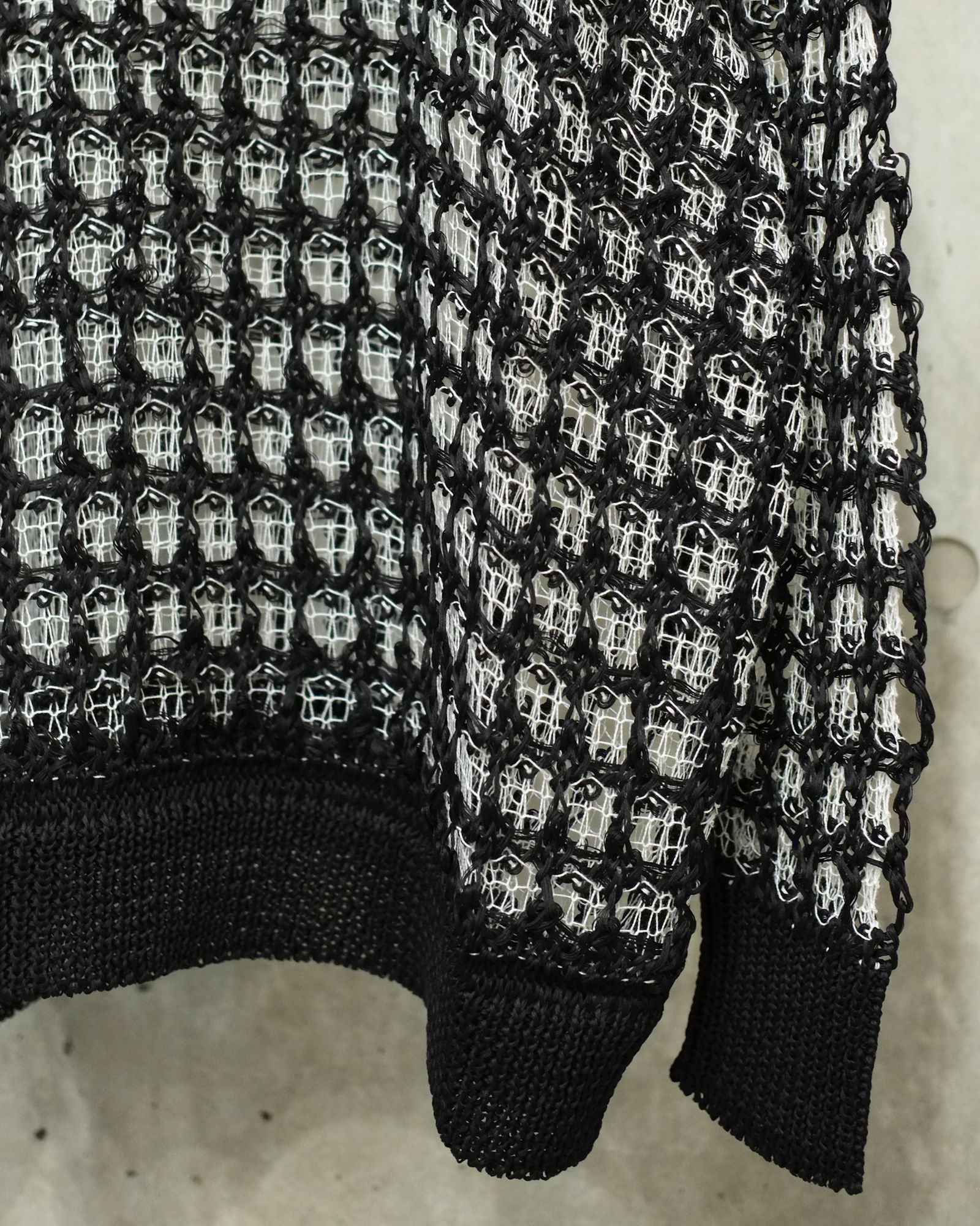 sulvam - Mesh over knit | fakejam