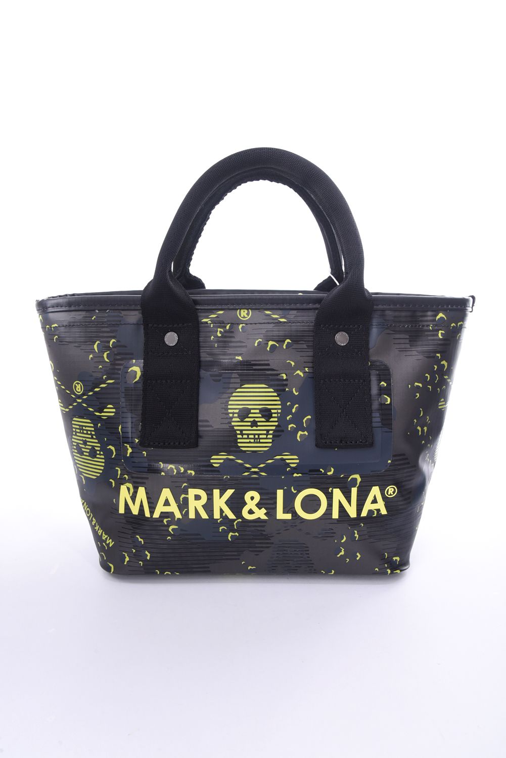 マークアンドロナ キャディバッグ スカルキーホルダー付き マーク