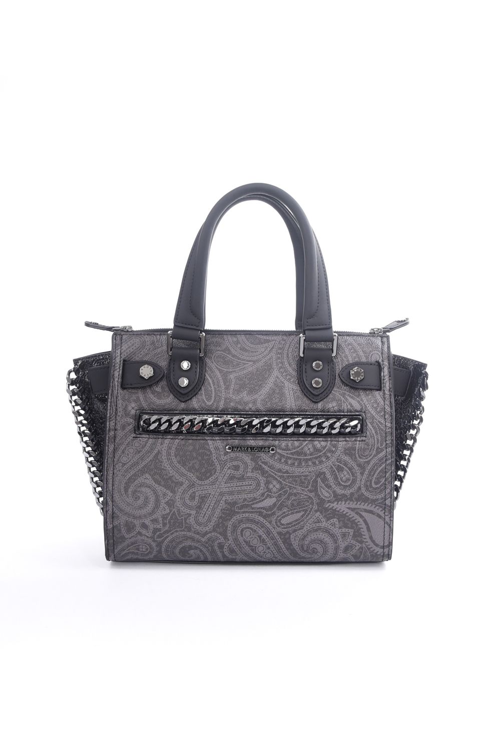 MARK&LONA - MIRAGE PAISLEY CART TOTE / ペイズリーパターン 異素材