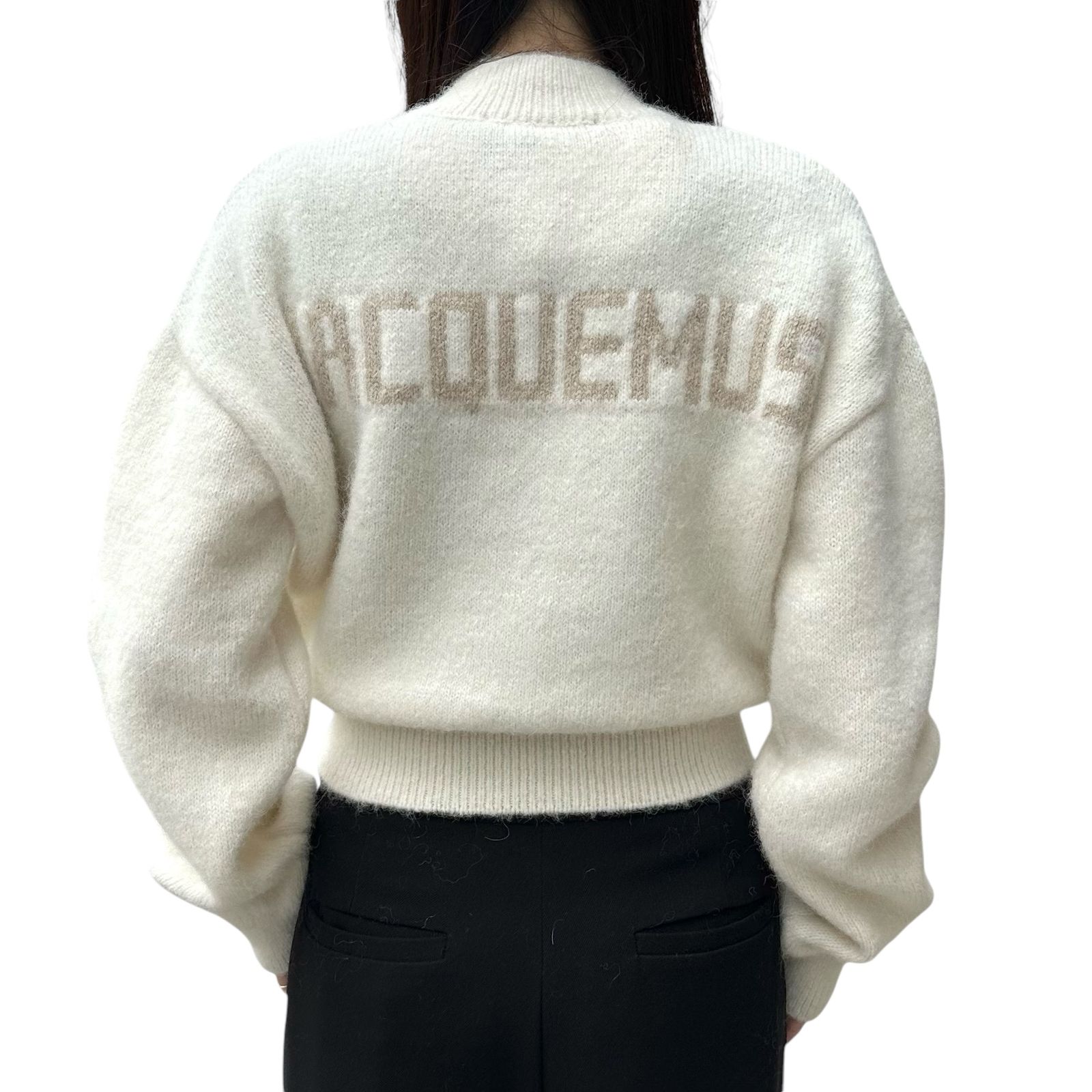 JACQUEMUS - The jacquemus knit ジャックムス ニット / ホワイト
