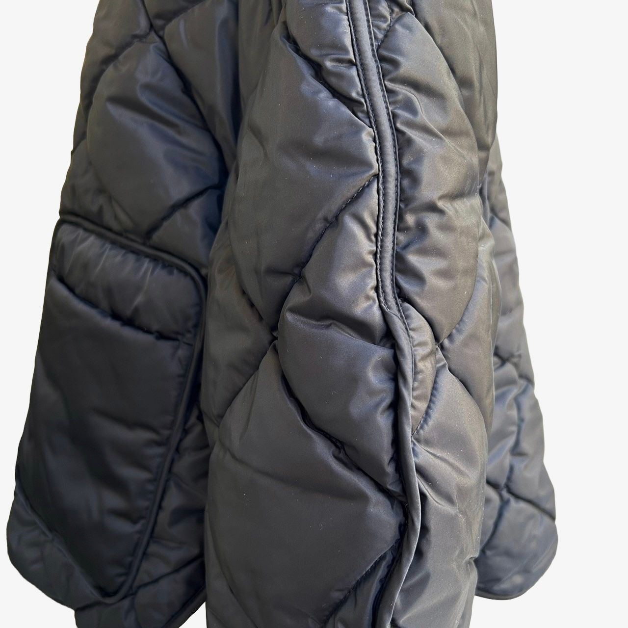 ENFOLD - SATIN QUILTED JACKET / ダウンジャケット / レディース