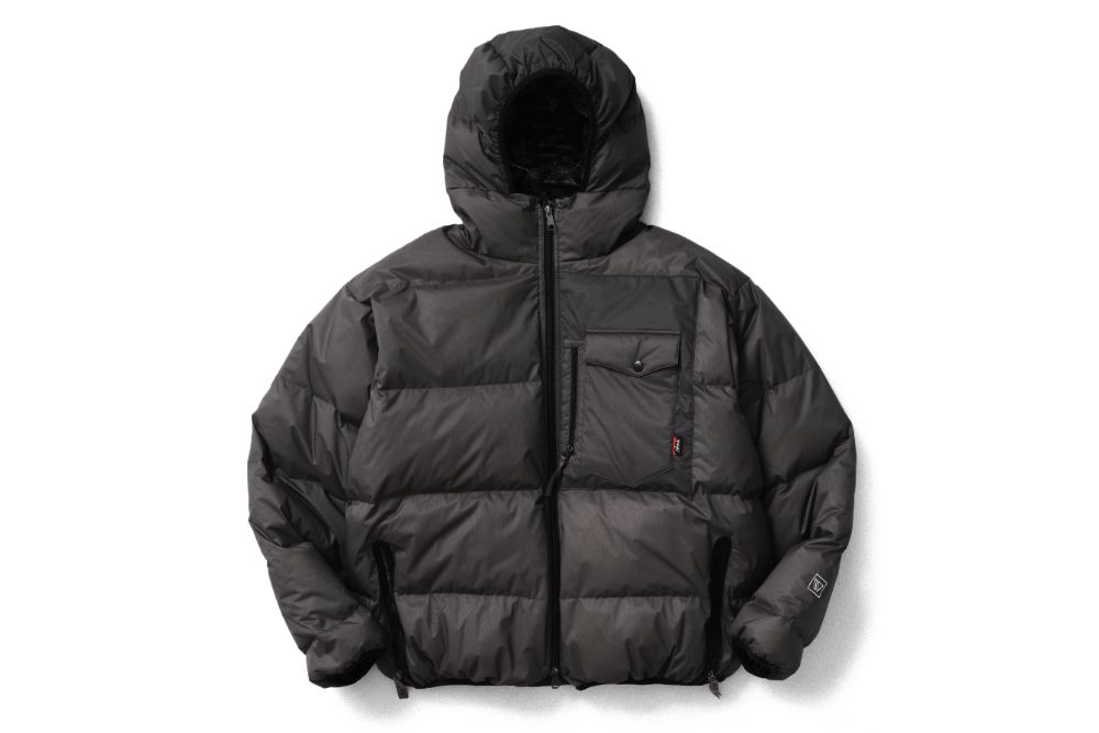 WHIZ LIMITED - WAS DOWN PARKA (CHARCOAL) / ナンガ コラボレーション