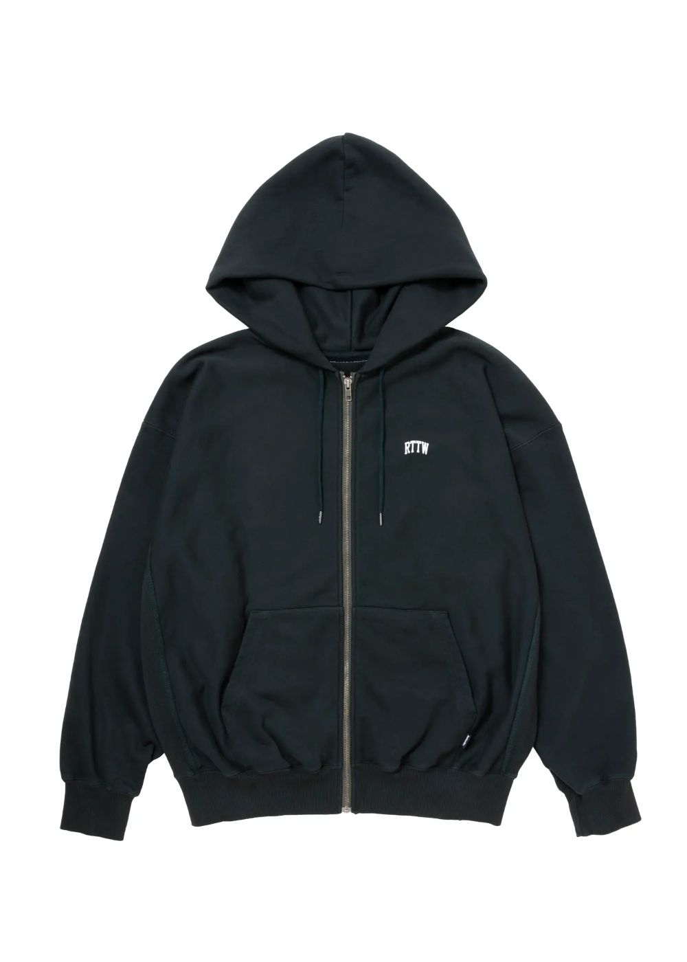 ROTTWEILER - R9 LOGO ZIP PARKA (BLACK) / オリジナル ジップアップ