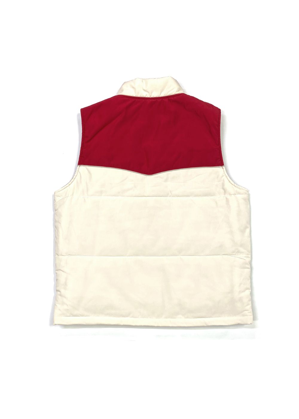 PORKCHOP GARAGE SUPPLY - RACING VEST (BEIGE×RED) / オリジナル