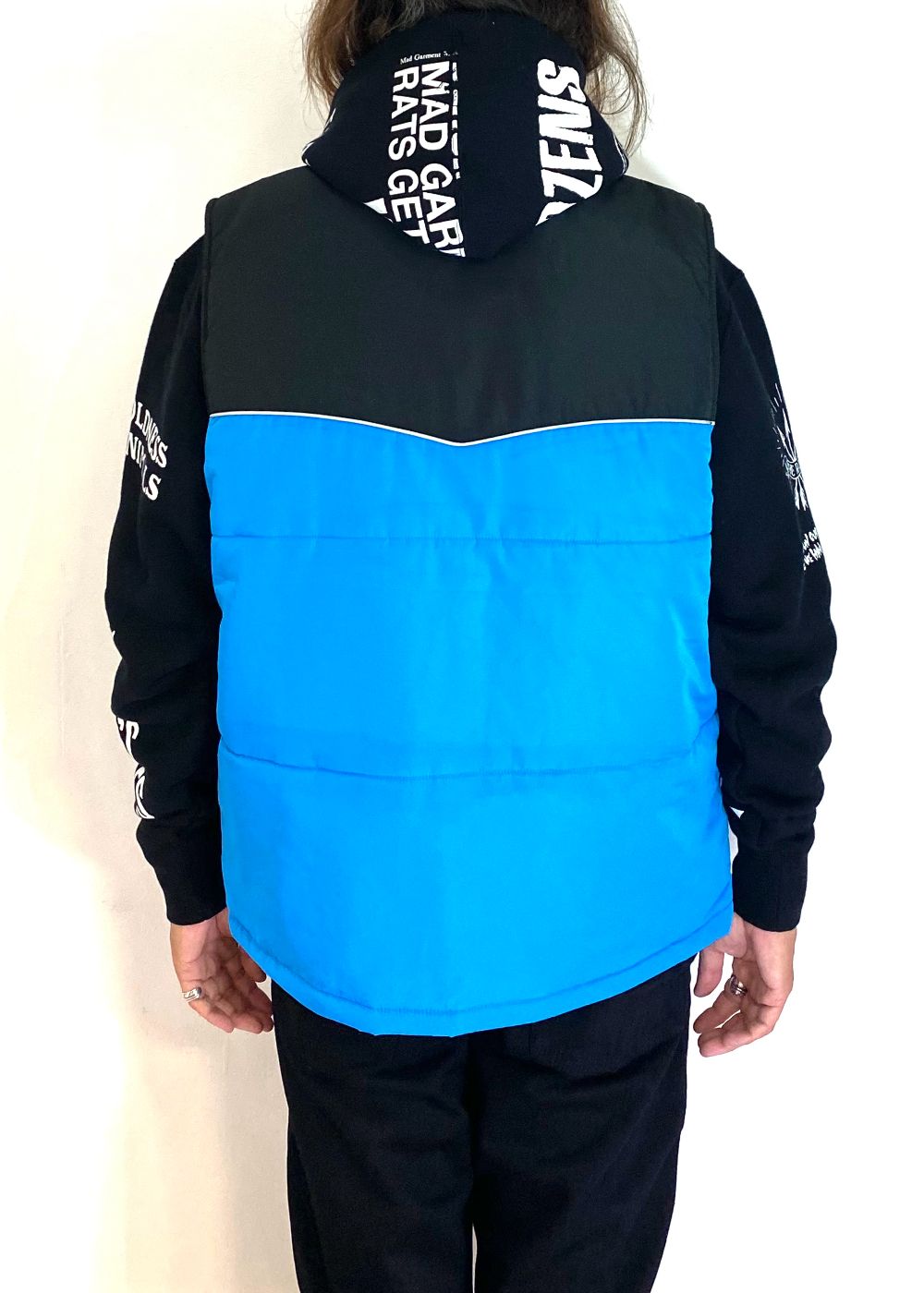 PORKCHOP GARAGE SUPPLY - RACING VEST (BLUE×BLACK) / オリジナル