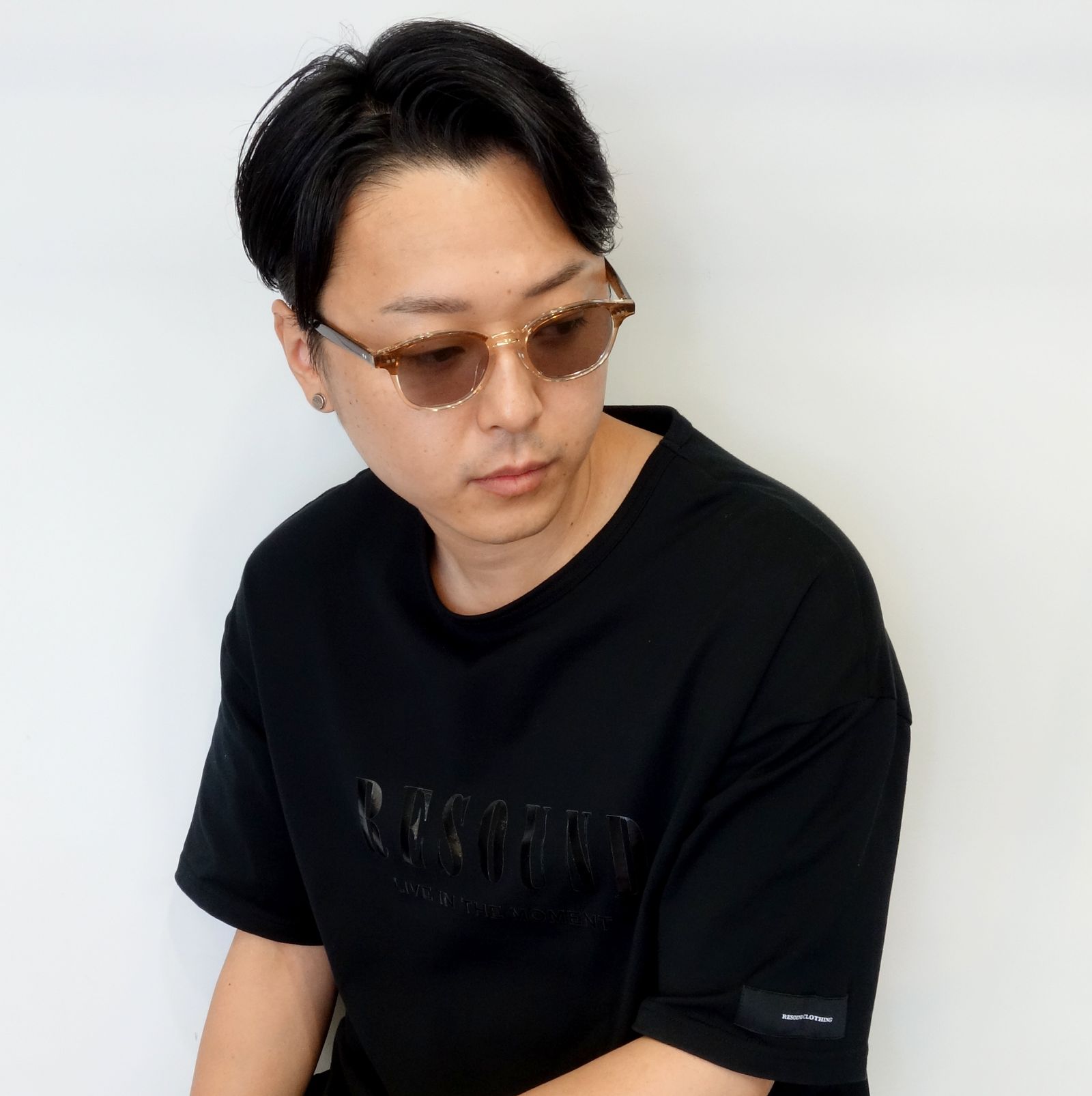 NEW. - NEW. ALLEN II C-3 / サングラス / ブラウン×クリアベージュ | LUKE