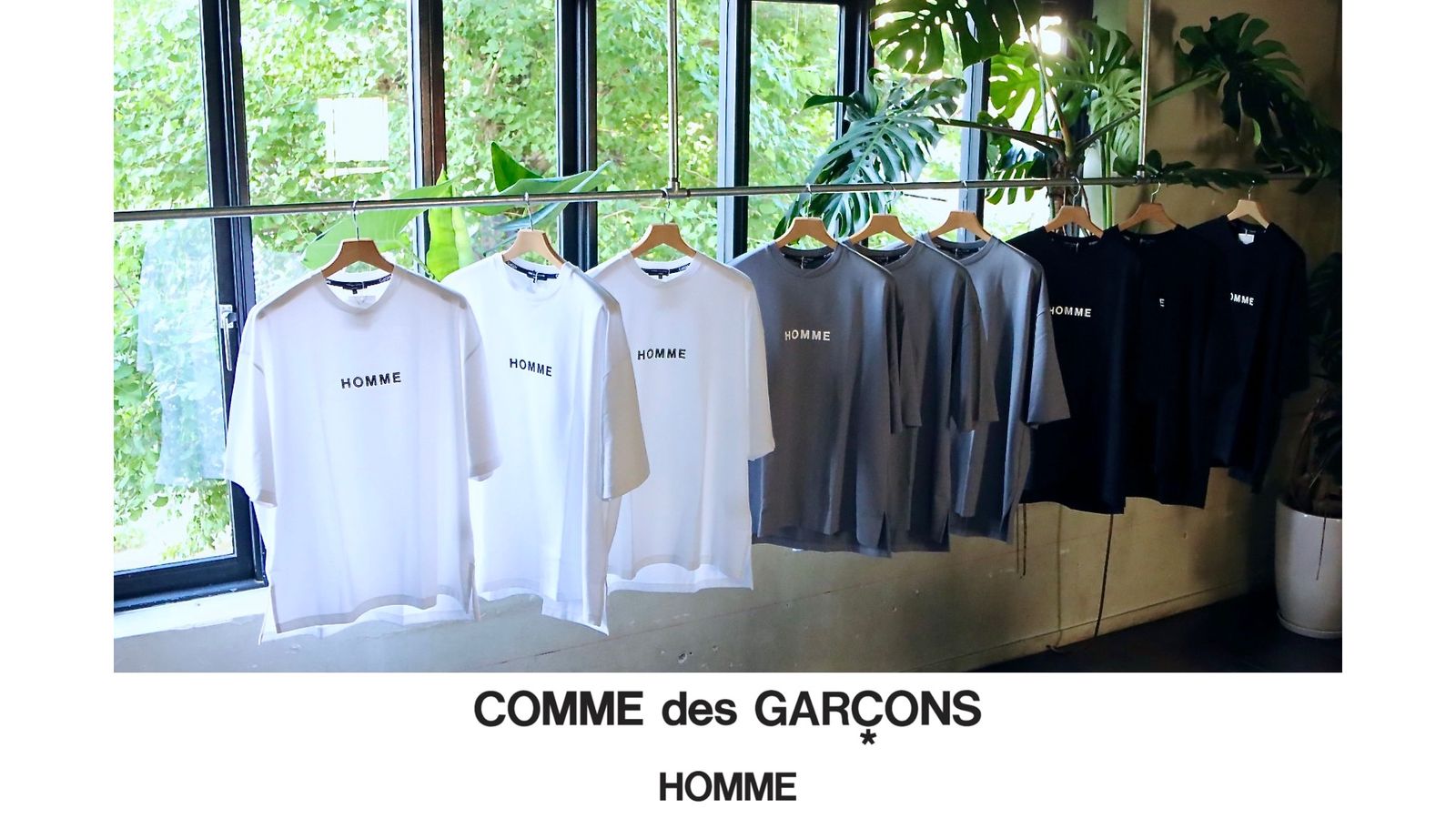 COMME des GARCONS HOMME 23AW 8月4日(金)スタート！ | MARK
